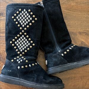 UGG rare studded black boot